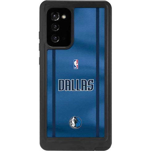 NBA Dallas Mavericks Jersey Galaxy Note20 5G Waterproof Case