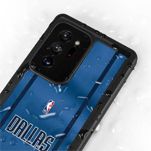 NBA Dallas Mavericks Jersey Galaxy Note20 Ultra 5G Waterproof Case
