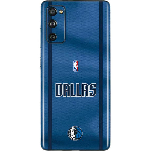 NBA Dallas Mavericks Jersey Galaxy S20 Fan Edition Skin
