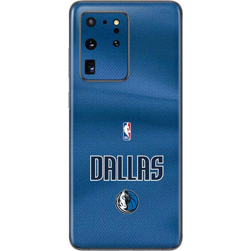 NBA Dallas Mavericks Jersey Galaxy S20 Ultra 5G Skin