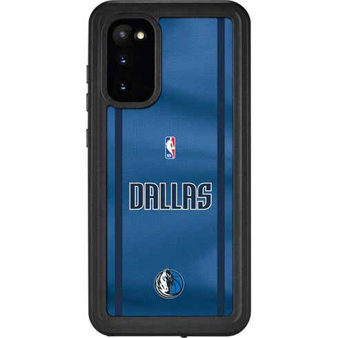 NBA Dallas Mavericks Jersey Galaxy S20 Waterproof Case