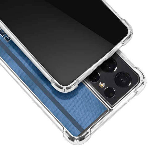 NBA Dallas Mavericks Jersey Galaxy S21 Ultra 5G Clear Case