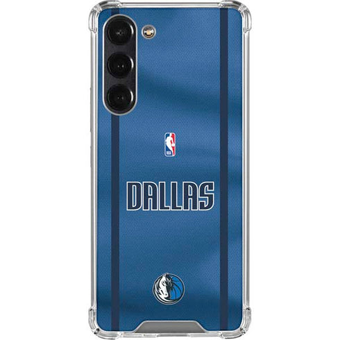 NBA Dallas Mavericks Jersey Galaxy S23 FE Clear Case