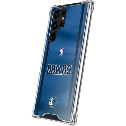 NBA Dallas Mavericks Jersey Galaxy S23 Ultra Clear Case