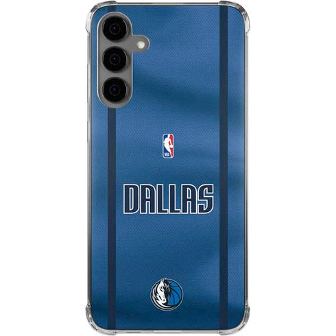 NBA Dallas Mavericks Jersey Galaxy S24 Plus Clear Case