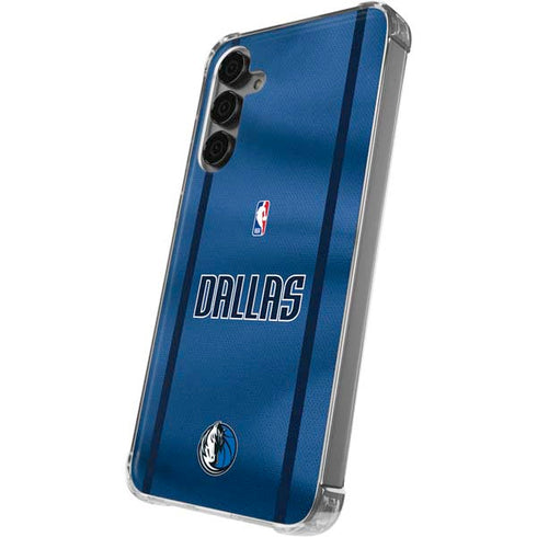 NBA Dallas Mavericks Jersey Galaxy S24 Plus Clear Case