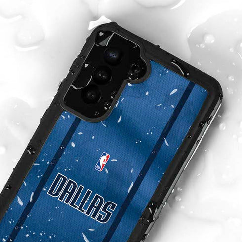 NBA Dallas Mavericks Jersey Galaxy S24 Plus Waterproof Case