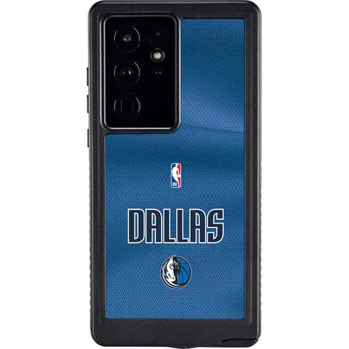 NBA Dallas Mavericks Jersey Galaxy S24 Ultra Waterproof Case