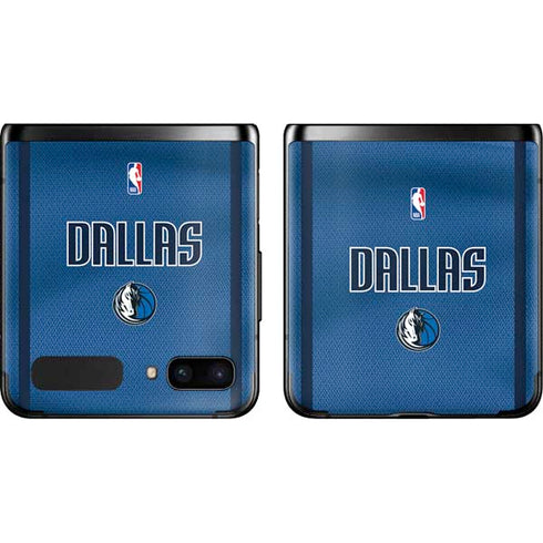 NBA Dallas Mavericks Jersey Galaxy Z Flip Skin
