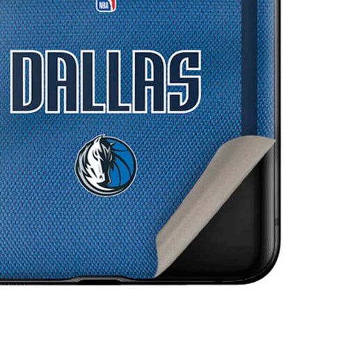 NBA Dallas Mavericks Jersey Galaxy Z Flip Skin
