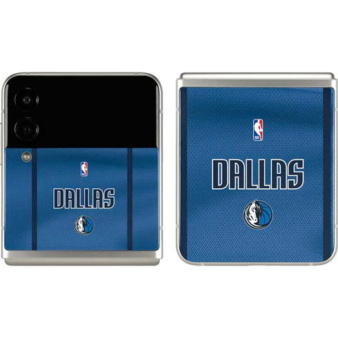 NBA Dallas Mavericks Jersey Galaxy Z Flip3 5G Skin