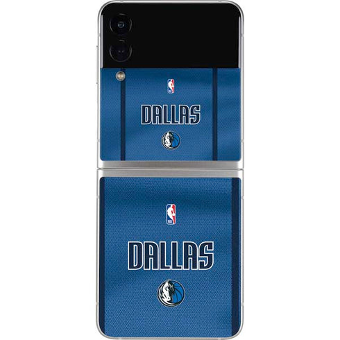 NBA Dallas Mavericks Jersey Galaxy Z Flip3 5G Skin