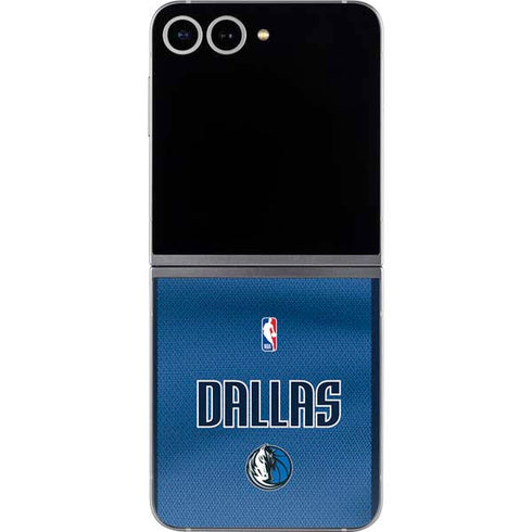 NBA Dallas Mavericks Jersey Galaxy Z Flip6 Skin