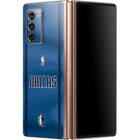 NBA Dallas Mavericks Jersey Galaxy Z Fold2 5G Skin