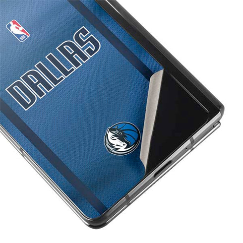 NBA Dallas Mavericks Jersey Galaxy Z Fold2 5G Skin
