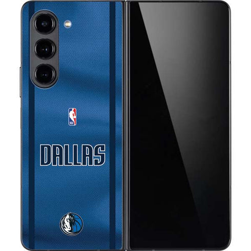 NBA Dallas Mavericks Jersey Galaxy Z Fold5 5G Skin