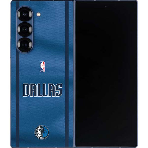 NBA Dallas Mavericks Jersey Galaxy Z Fold6 Skin