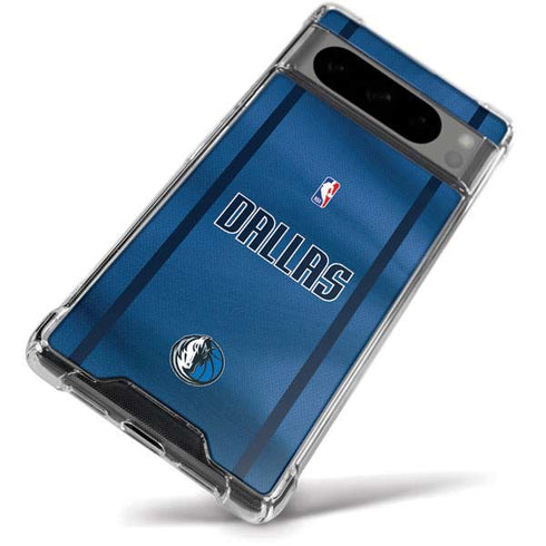 NBA Dallas Mavericks Jersey Google Pixel 8 Pro Clear Case