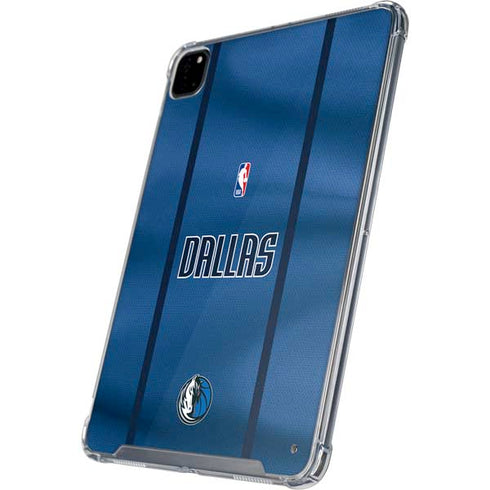 NBA Dallas Mavericks Jersey iPad Pro 12.9in (2020) Clear Case