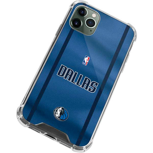 NBA Dallas Mavericks Jersey iPhone 11 Pro Max Clear Case