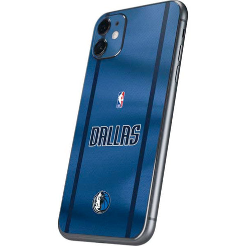 NBA Dallas Mavericks Jersey iPhone 11 Skin