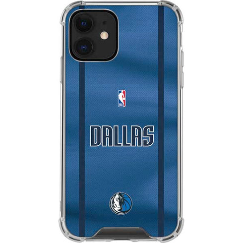 NBA Dallas Mavericks Jersey iPhone 12 Clear Case