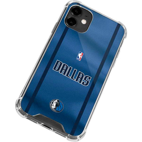 NBA Dallas Mavericks Jersey iPhone 12 Clear Case
