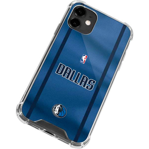 NBA Dallas Mavericks Jersey iPhone 12 Mini Clear Case
