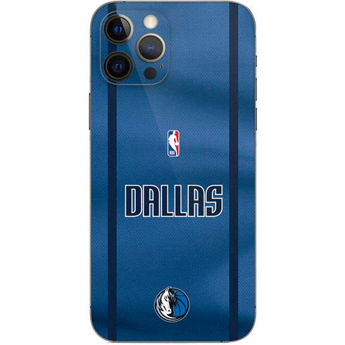 NBA Dallas Mavericks Jersey iPhone 12 Pro Skin