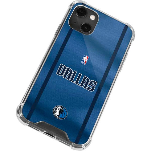 NBA Dallas Mavericks Jersey iPhone 13 Mini Clear Case