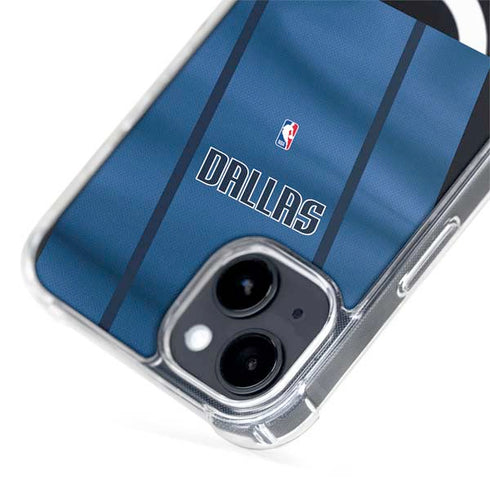 NBA Dallas Mavericks Jersey iPhone 15 Plus MagSafe Case