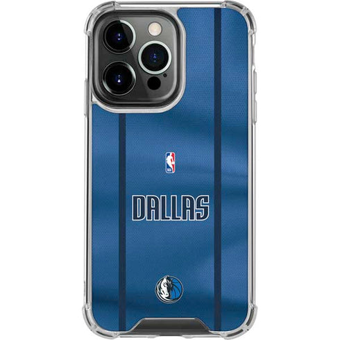 NBA Dallas Mavericks Jersey iPhone 15 Pro Clear Case