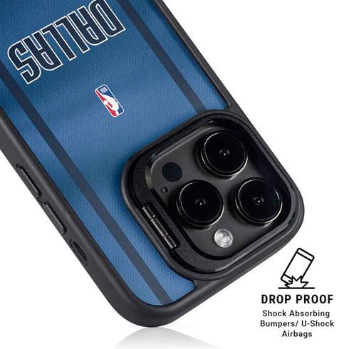 NBA Dallas Mavericks Jersey iPhone 15 Pro Max Kickstand Case