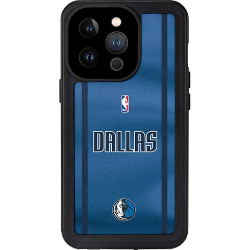 NBA Dallas Mavericks Jersey iPhone 15 Pro Waterproof Case