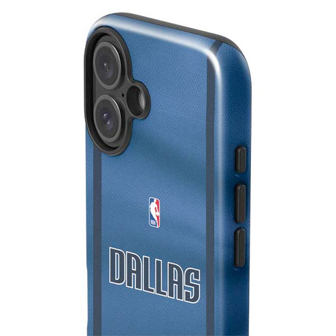 NBA Dallas Mavericks Jersey iPhone 16 Plus Impact Case
