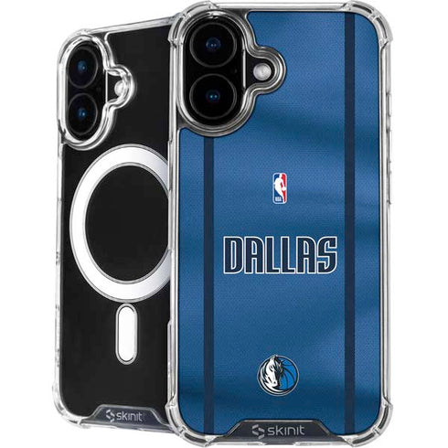NBA Dallas Mavericks Jersey iPhone 16 Plus MagSafe Case