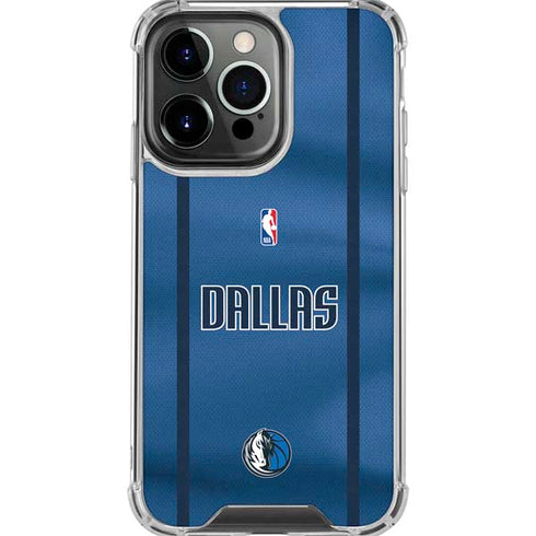 NBA Dallas Mavericks Jersey iPhone 16 Pro Max Clear Case