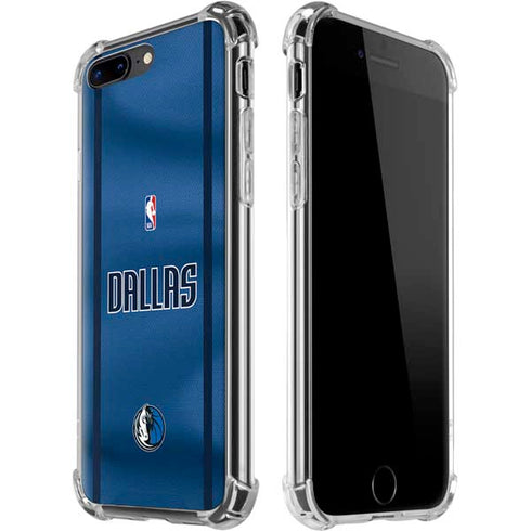NBA Dallas Mavericks Jersey iPhone 7/8 Plus Clear Case