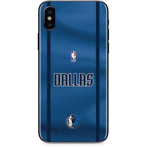 NBA Dallas Mavericks Jersey iPhone X Skin