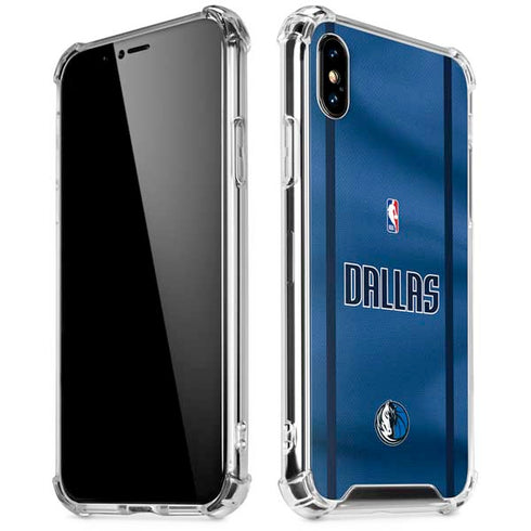 NBA Dallas Mavericks Jersey iPhone X/XS Clear Case