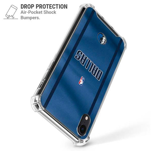NBA Dallas Mavericks Jersey iPhone XR Clear Case