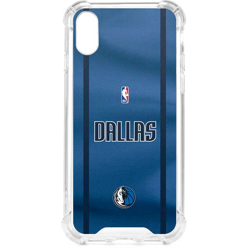 NBA Dallas Mavericks Jersey iPhone XS Clear Case