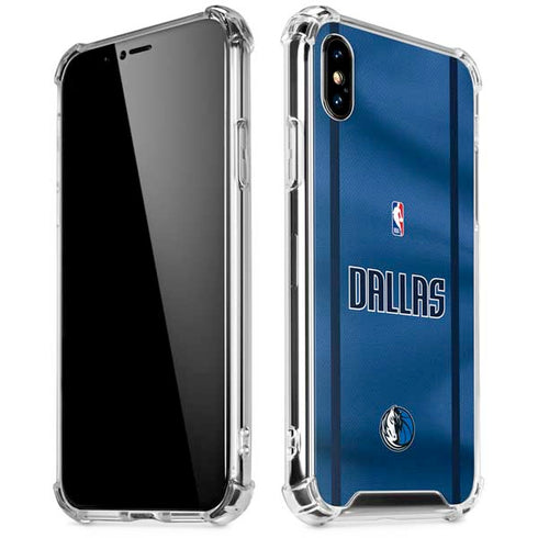 NBA Dallas Mavericks Jersey iPhone XS Max Clear Case