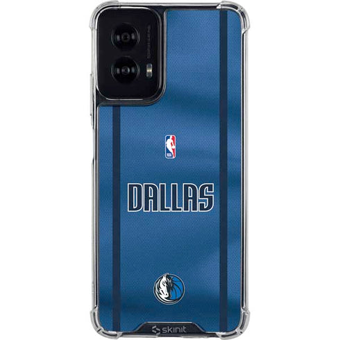 NBA Dallas Mavericks Jersey Moto G Power 5G (2024) Clear Case