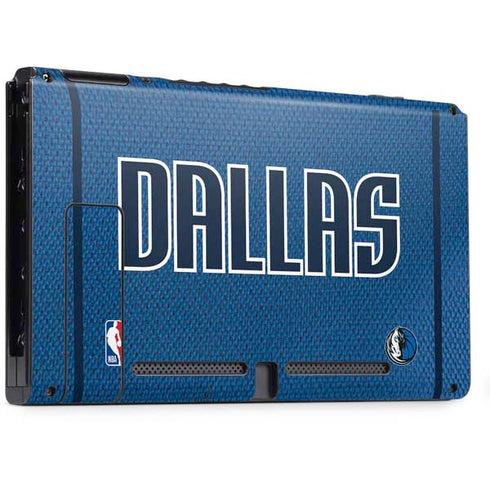 NBA Dallas Mavericks Jersey Nintendo Switch Bundle Skin
