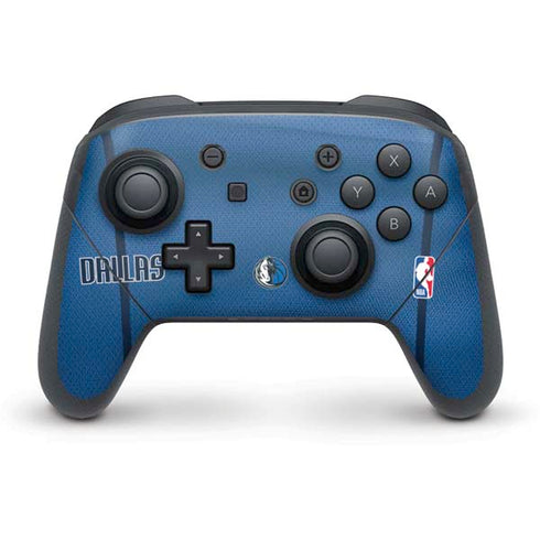 NBA Dallas Mavericks Jersey Nintendo Switch Pro Controller Skin