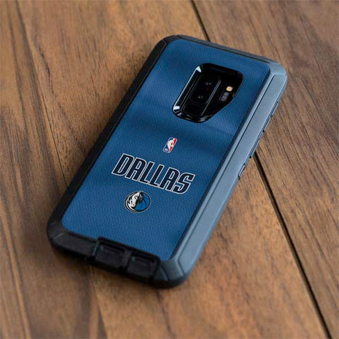 NBA Dallas Mavericks Jersey Otterbox Defender Galaxy Skin