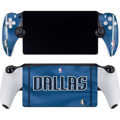 NBA Dallas Mavericks Jersey PlayStation Portal Remote Player Skin