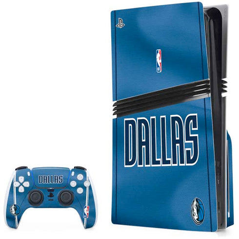 NBA Dallas Mavericks Jersey PS5 Pro Disk Bundle Skin
