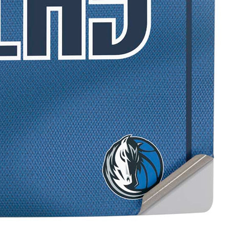 NBA Dallas Mavericks Jersey PS5 Pro Disk Console Skin